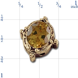 rk207 Citrine Bracelet Slide 